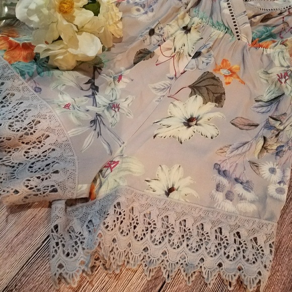 BARDOT SARA PLAYSUIT LACE ROMPER SZ 8M - Picture 4 of 6